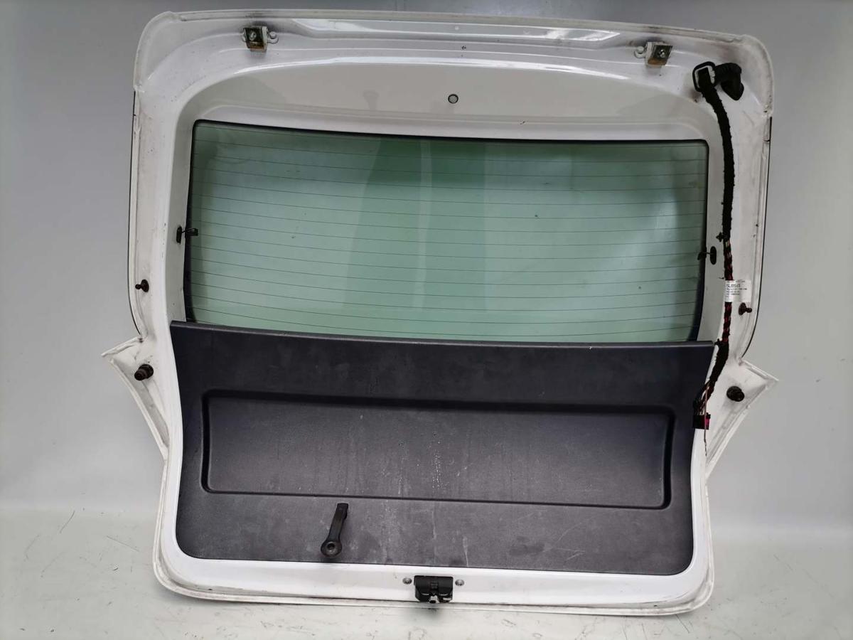 Skoda Fabia 2 5J original Heckklappe mit Heckscheibe LF9E candyweiss Kombi Bj.2013